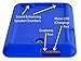 Bobj Rugged Case for ASUS MeMO Pad 7 Inch Models ME176C, ME176CX, ME176CE, K013, K013C - BobjGear Custom Fit - Patented Venting - Sound Amplification - Kid Friendly (Batfish Blue)