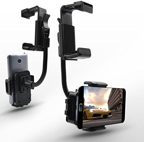 Phone Mount for Car, 360°Rotatable Phone Holder Car Adjustable Cell Phone Holder for All Smartphones, Black