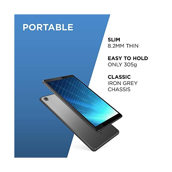 Lenovo-Tab-M8-8-Inch-HD-Tablet--Quad-Core-20-GHz-2-GB-RAM-32-GB-eMMC-Android-Pie--Iron-Grey Lenovo Tab M8 8 Inch HD Tablet – (Quad Core 2.0 GHz, 2 GB RAM, 32 GB eMMC, Android Pie) – Iron Grey
