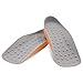 Height Increase Insoles, Arch Support Heel Lifts 2cm Taller Insole Invisible Elevated Shoe Inserts for Men and Women, L