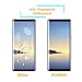 Galaxy Note8 Screen Protector [3-Pack], Auideas [Case Friendly] 3D PET HD Screen Protector HD Clear Anti-Bubble Film for Samsung Galaxy Note8