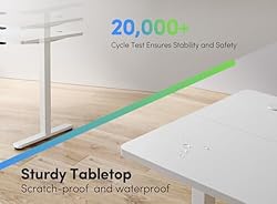 FEZIBO Height Adjustable Electric Standing Desk, 48