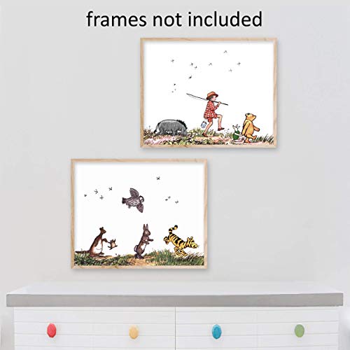 winnie the pooh nursery art