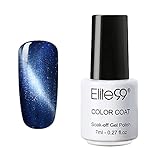 Qimisi UV LED 3D Cat Eye Effect Nail Gel Polish Magnetic Soak Off Varnish 6551 Dark Blue