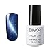 Qimisi UV LED 3D Cat Eye Effect Nail Gel Polish Magnetic Soak Off Varnish 6551 Dark Blue