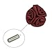 S&E Fashion Men Rose Floral Lapel Stick Brooch Pin Suit Tuxedo Corsage Accessory (set)