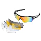 KastKing Coso Sport Sunglasses, 5 Interchangeable Colors with Polarized Lenses, Ultimate Safety Impact Resistant, UV Eye Protection, Unbreakable TR90 Frame