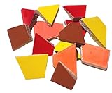 Mosaic Mercantile Crafter's Cut Ceramic Tiles, 1/2-Pound, Provence