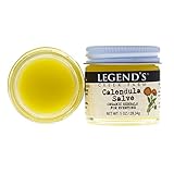Calendula Herbal Salve - 1 oz Jar - Organic Healing Skin Balm - 100% Pure, Natural Ingredients - Certified Cruelty Free
