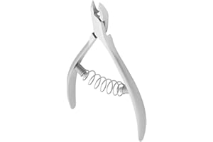 Staleks Pro SMART 30 Cuticle Nippers – 4 mm Blades – Satin Finish – Stainless Steel – Professional Tool for Classic Manicure and Hardware Procedures