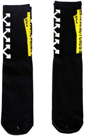 polos (buy 2 get 3) new OW socks cordon arrow black cotton towel bottom sports socks men women white socks