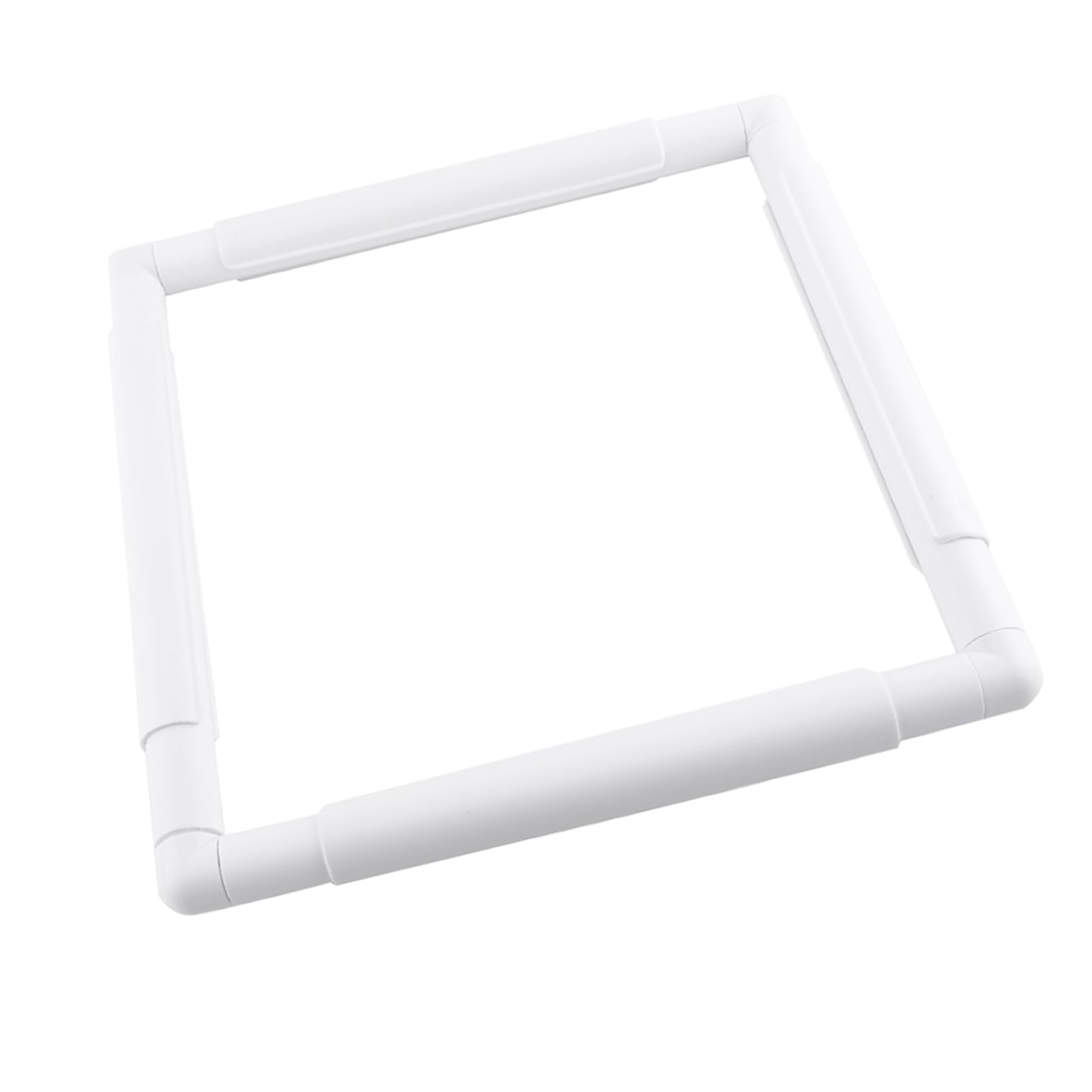 Embroidery Clip Frame, Plastic Square Frame Hoop for Quilting Needlepoint Cross Stitch Silk-Painting 27.9×27.9cm for Crafters Artists Beginners Home Decor DIY Projects