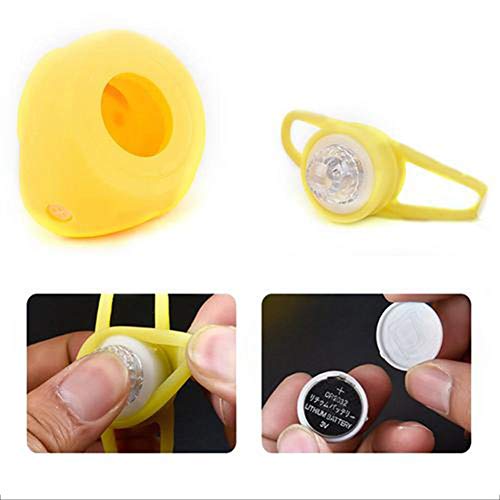 Kids Bike Horn Bicycle Lights Bell Duck Squeeze Helmet Propeller Handlebar Bell Light Horn Lamp for Toddler Children Adults