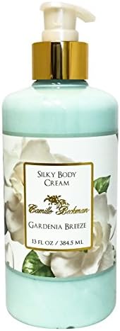 Camille Beckman Gardenia Breeze Scented Silky Body Cream, Daily Moisturizer for All Skin Types | Non-Greasy Vegan Formula to Nourish and Soften Hands and Body, 13 Ounce