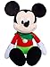 Disney 2019 Holiday Mickey or Minnie Mouse - Christmas Plush Figure - 14 Inches (Christmas Mickey and Minnie - Set of 2)