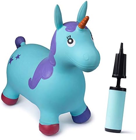Hoovy Inflatable Bouncy Horse with Pump 