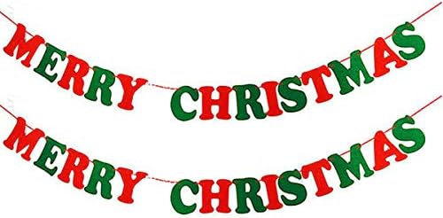 Christmas Hanging Flags 3pcs Christmas Hanging Flags Decorations