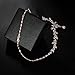 WeimanJewelry Silver/Gold Plated Women Cubic Zirconia Round CZ Marquise Teardrop Bridal Necklace and Drop Earring set for Bride Wedding (Rose Gold)
