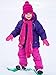 Kids Snow Ski Mittens Winter Gloves Warm Waterproof Mittens for Girls and Boys (Rose Red, 3-6 Years)