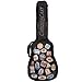 ChromaCast World Tour Graphic Two Pocket 3/4 Size Acoustic Guitar Padded Gig Bag (CC-A3/4PB-BAG-WT)
