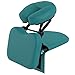 EARTHLITE Massage Kit Travelmate - Ultra-Portable Face Down Tabletop Massage System perfect for Vitrectomy Recovery & On-The-Go Massage, Teal