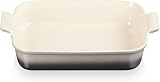 Le Creuset Heritage Rectangular Stoneware Dish 32 cm Flint 71102324440001 view 3