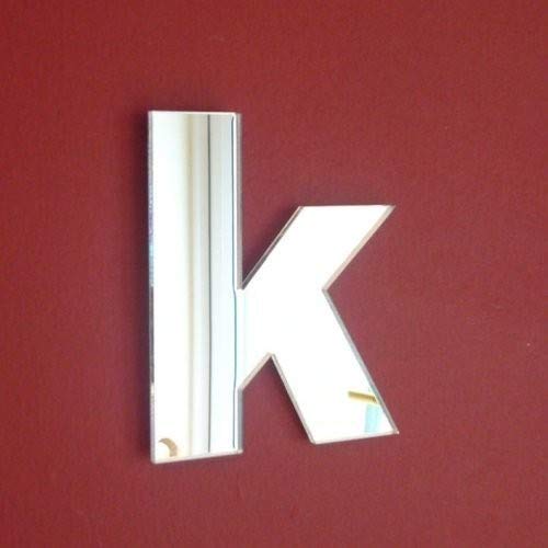 Lower Case Letter K Mirror 40cm