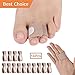 Yimanduo 14 Pieces Broken Toe Wraps, Cushioned Bandages, Hammer Toe Separator Splints, Toe Straight, Hammer Toe Wrap, Cushioned Corrector, for Broken Toe, Hammer Toe