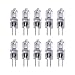 VSTAR 10 Watt T3 G4 Base 12 Volt 2500 Hours Light Bulb 10W 12V Landscape.10Pack