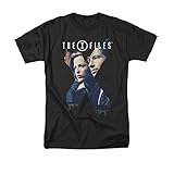 X-Files Sci-Fi Thriller TV Series Mulder & Scully X Agents Adult T-Shirt 2XL
