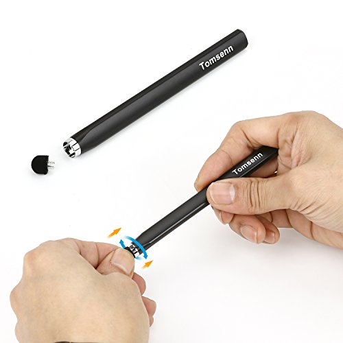 Tomsenn Magnetic Stylus Touch Pen for ipad/Tablet/Smartphone (Black) - Thumbnail 2