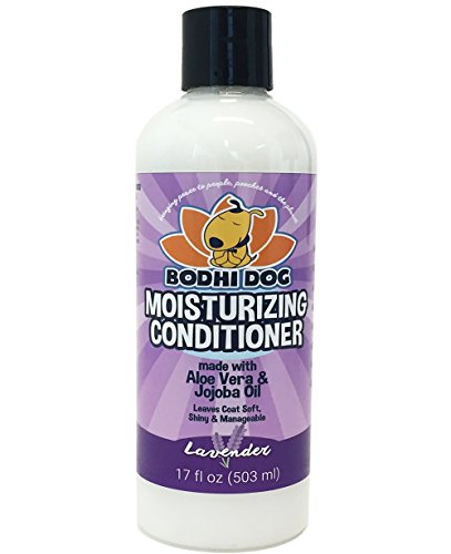New Natural Moisturizing Dog Conditioner | Conditioning for Dogs, Cats and More | Soothing Aloe Vera & Jojoba Oil | Professional Quality - Made in The USA - 1 Bottle 17oz (503ml)
