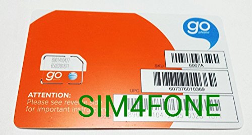At&t Go Phone Micro SIM Card