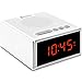 White Noise Machine with Bluetooth Speaker LCD Digital Clock, Timer & Memory Function, Portable Rechargeable Sound Machine for Sleeping Baby, Office Privacy, or Travel, 2 Year Warranty