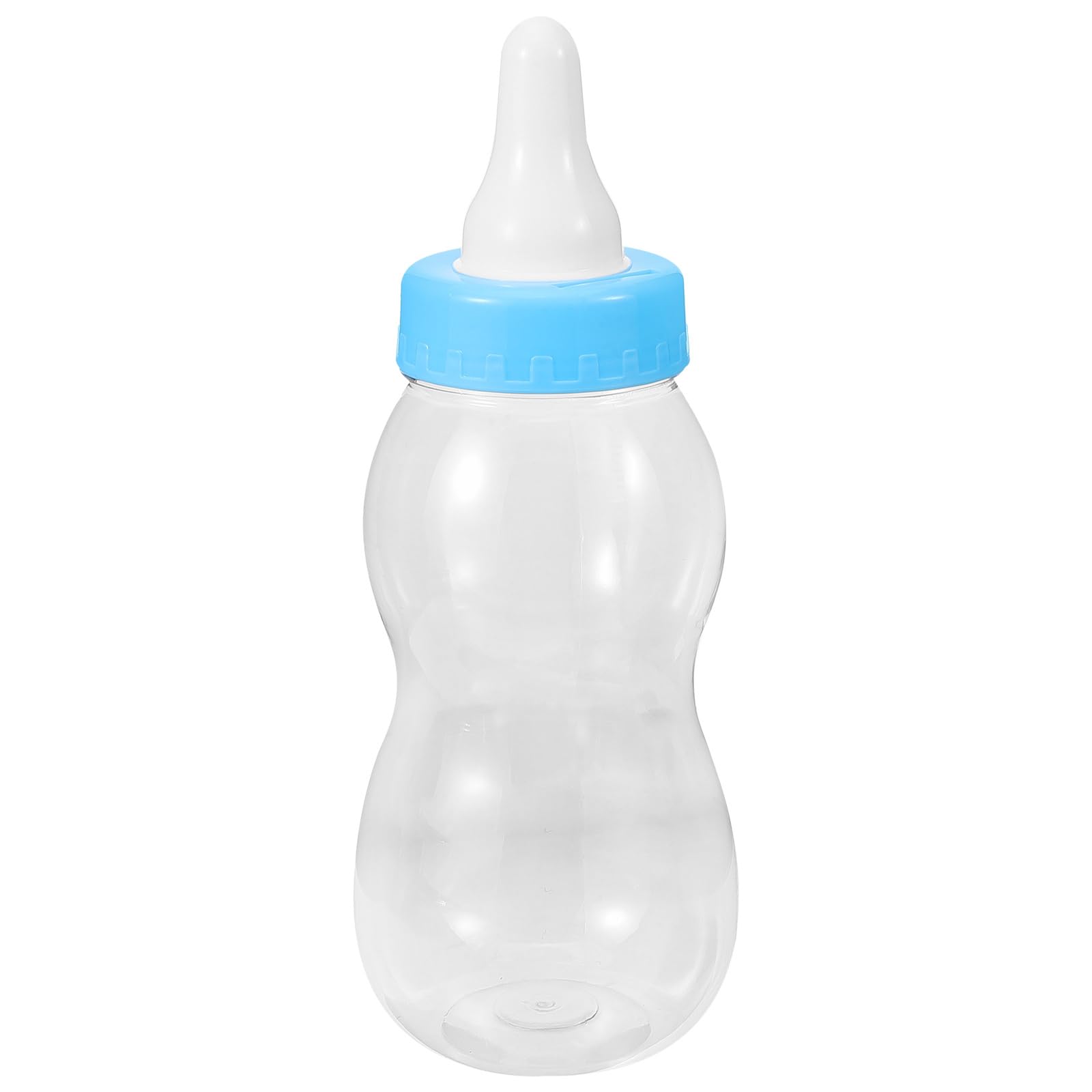 Photo 1 of IMIKEYA Giant Bottle Piggy Bank - Large Fillable Money Jar for Shower Games & Party Favors - Blue