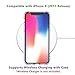 iPhone X Case, JAHOLAN Amusing Whimsical Design Clear Bumper TPU Soft Case Rubber Silicone Skin Cover for Apple iPhone X - Purple Hippo