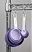 COOK With COLOR 8 Piece Nylon Measuring Cups and Measuring Spoon Set with Stainless Steel Handles (Lavender)