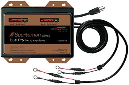 AMRD-CSI-SS2 Dual Pro Sportsman Series Battery Chargers 10A Per Battery - 2 Bank