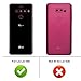 KuGi for LG V50 ThinQ Case, Scratch Resistant & Anti Slip Grippy Soft TPU Case for LG V50 ThinQ Phone (Clear)