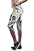Timemory Teens Girls Chic 3D Fancy Skull Capri Running Leggings Workout Pants Pattern #10 One Size