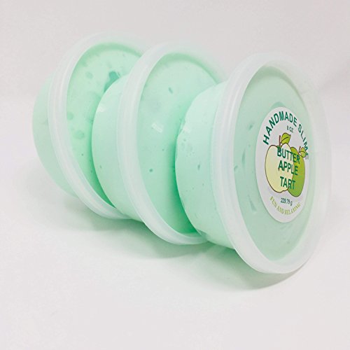 Handmade Butter slime Apple tart fragrance 8 oz container