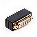 Arnorin DVI-D Male to DVI-I Female Port Saver Adapter Compact Size Gold Plated