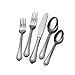 Mikasa 5110899 Regent Bead 20-Piece 18/10 Stainless Steel Flatware Set, Service for 4