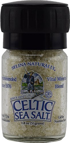 Light Grey Celtic Sea Salt Mini Grinders – Refillable, Reusable Glass Grinders with Additive-Free, Delicious Sea Salt… - Image 5