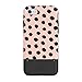 kate spade new york Credit Card Case for iPhone 7, Musical Dot Blush/Black