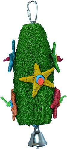 Super Bird Creations Loofa X-Mas Tree Toy
