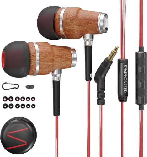 Symphonized Wooden Aux Jack Wired Earbuds
