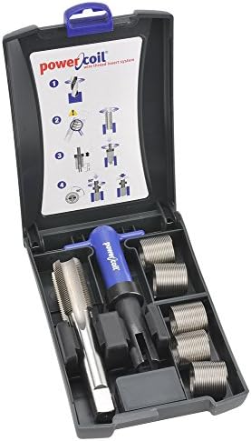 PowerCoil 3523-24.00K Metric Free Running Coil Threaded Insert Kit, 304 Stainless Steel, M24-1.5 Thread Size, 36 mm Installed Length