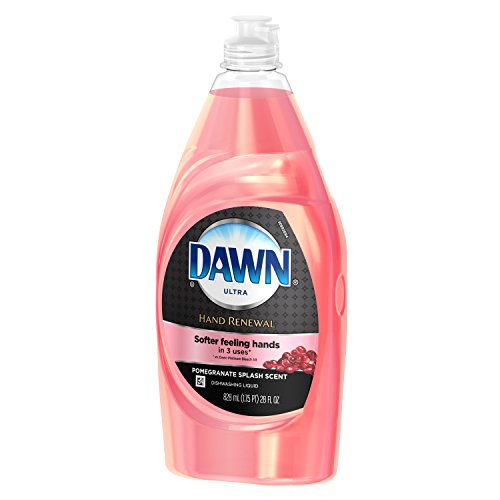Dawn Dish Soap, Hand Renewal Dishwashing Liquid with Pomegranate Splash Scent, 28 oz