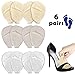 COOLKESI 6 Pairs Metatarsal Pads, Soft Gel Insole Ball of Foot Cushions, Reusable Silicone Foot Pads, All Day Pain Relief and Comfort, One Size Fits Shoe Inserts for Women and Men